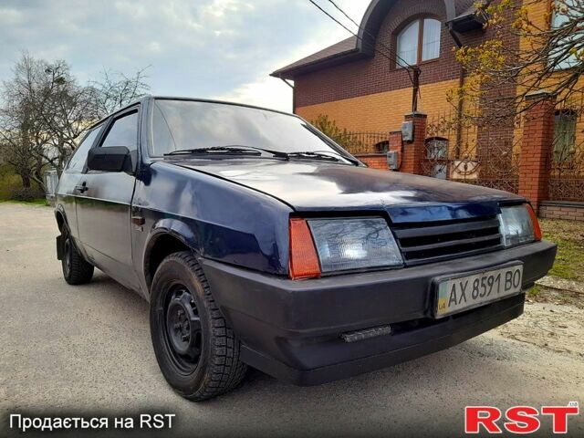 Синий ВАЗ 2108, объемом двигателя 1.5 л и пробегом 200 тыс. км за 800 $, фото 3 на Automoto.ua