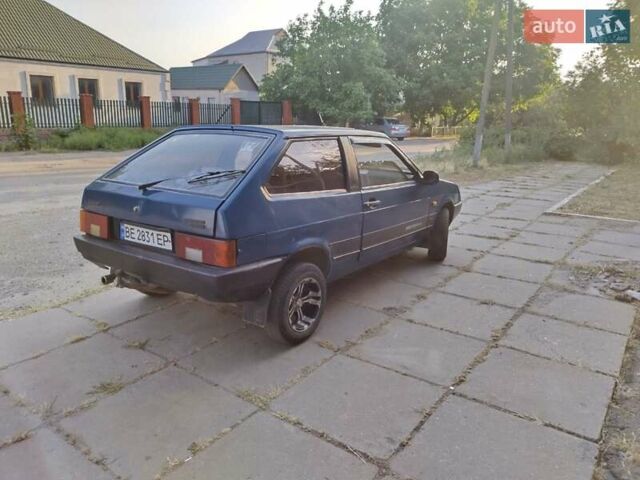 Синий ВАЗ 2108, объемом двигателя 1.29 л и пробегом 250 тыс. км за 1100 $, фото 3 на Automoto.ua