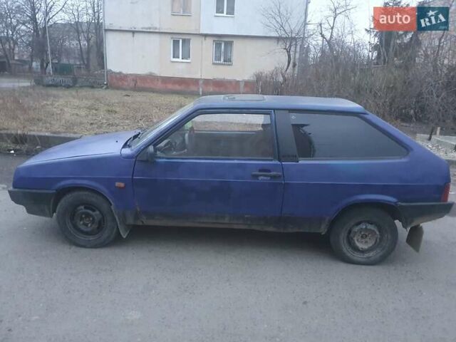 Синий ВАЗ 2108, объемом двигателя 1.5 л и пробегом 888 тыс. км за 350 $, фото 1 на Automoto.ua