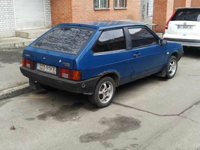 Синий ВАЗ 2108, объемом двигателя 1.3 л и пробегом 153 тыс. км за 356 $, фото 1 на Automoto.ua