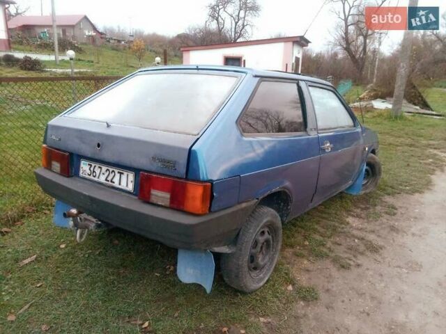 Синій ВАЗ 2108, об'ємом двигуна 1.3 л та пробігом 558 тис. км за 350 $, фото 2 на Automoto.ua