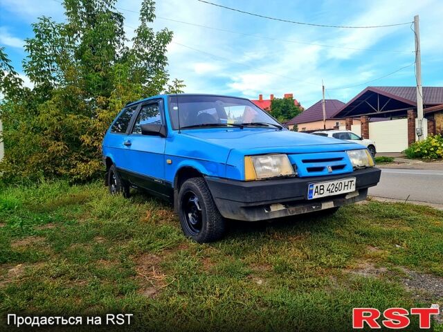 Синий ВАЗ 2108, объемом двигателя 1.3 л и пробегом 111 тыс. км за 500 $, фото 1 на Automoto.ua