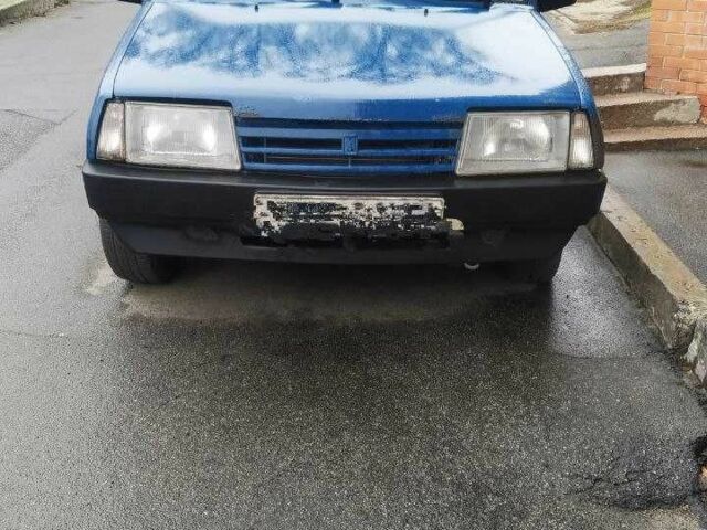 Синий ВАЗ 2108, объемом двигателя 1.3 л и пробегом 153 тыс. км за 355 $, фото 1 на Automoto.ua