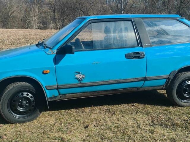 Синий ВАЗ 2108, объемом двигателя 1.5 л и пробегом 12 тыс. км за 600 $, фото 2 на Automoto.ua