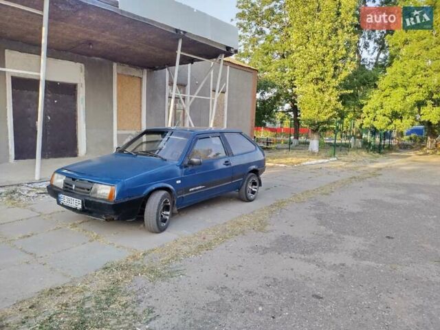 Синий ВАЗ 2108, объемом двигателя 1.29 л и пробегом 250 тыс. км за 1100 $, фото 4 на Automoto.ua