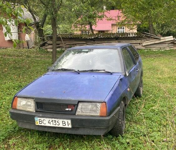 Синій ВАЗ 2108, об'ємом двигуна 1.5 л та пробігом 62 тис. км за 350 $, фото 1 на Automoto.ua