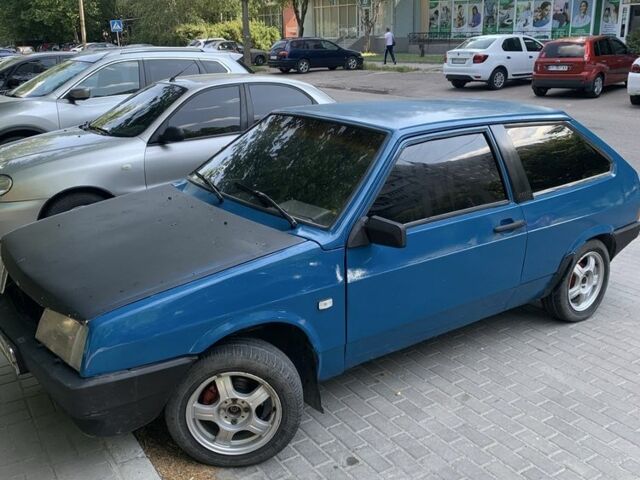 Синий ВАЗ 2108, объемом двигателя 1.5 л и пробегом 3 тыс. км за 1000 $, фото 1 на Automoto.ua