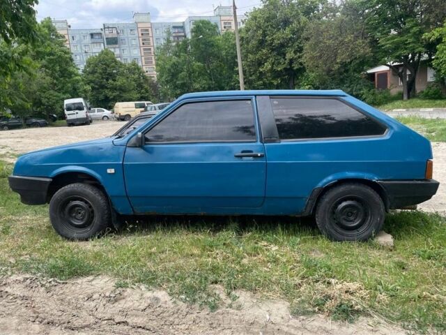 Синий ВАЗ 2108, объемом двигателя 1.5 л и пробегом 100 тыс. км за 190 $, фото 1 на Automoto.ua