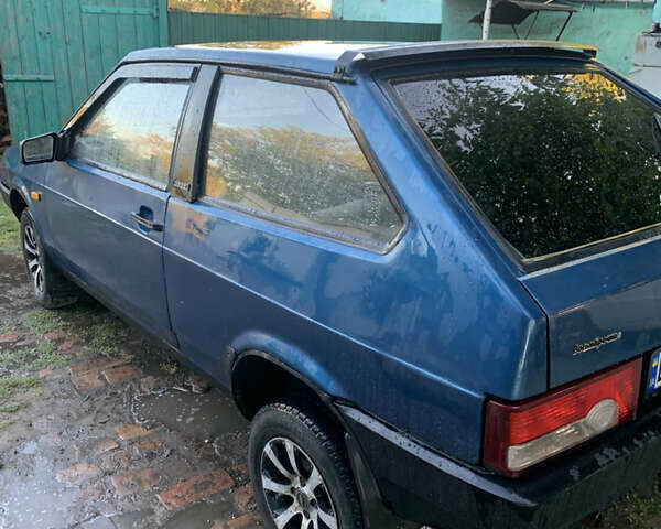 Синий ВАЗ 2108, объемом двигателя 1.3 л и пробегом 300 тыс. км за 800 $, фото 3 на Automoto.ua
