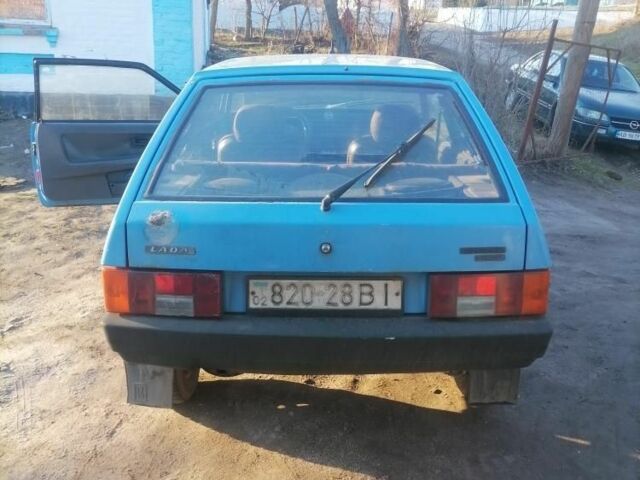 Синий ВАЗ 2108, объемом двигателя 0 л и пробегом 122 тыс. км за 479 $, фото 1 на Automoto.ua