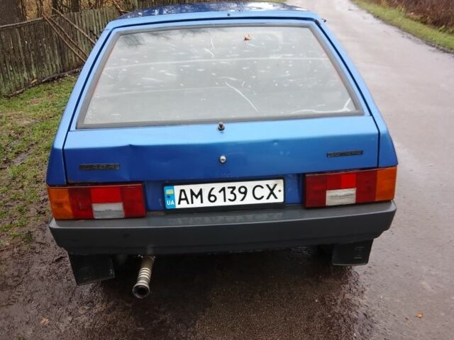 Синий ВАЗ 2108, объемом двигателя 1.3 л и пробегом 15 тыс. км за 1350 $, фото 6 на Automoto.ua