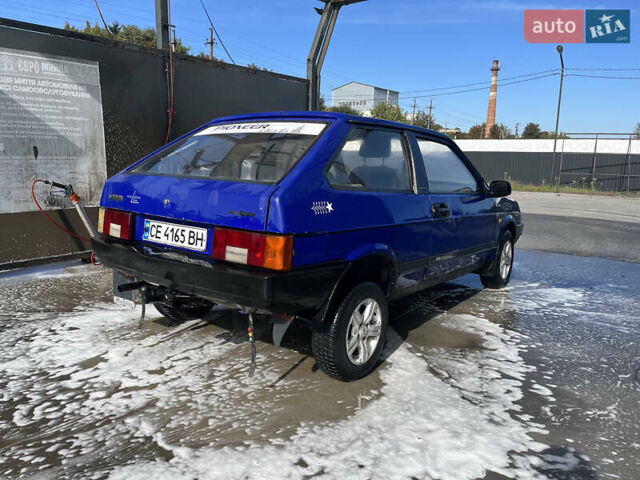 Синий ВАЗ 2108, объемом двигателя 1.3 л и пробегом 208 тыс. км за 900 $, фото 4 на Automoto.ua