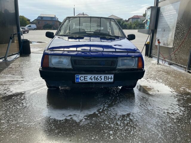 Синий ВАЗ 2108, объемом двигателя 1.3 л и пробегом 122 тыс. км за 900 $, фото 1 на Automoto.ua