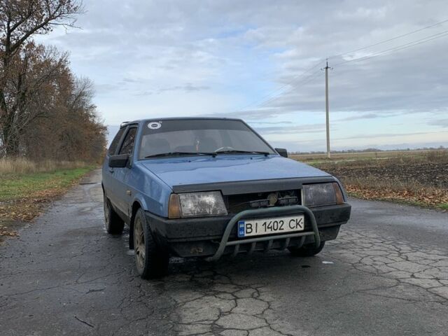 ВАЗ 2108 1995 у Глобино на Automoto.ua Синій ВАЗ 2108, об'ємом двигуна 1.5 л та пробігом 123 тис. км за 714 $, фото 2 на Automoto.ua