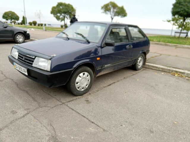 Синий ВАЗ 2108, объемом двигателя 1.5 л и пробегом 999 тыс. км за 650 $, фото 1 на Automoto.ua