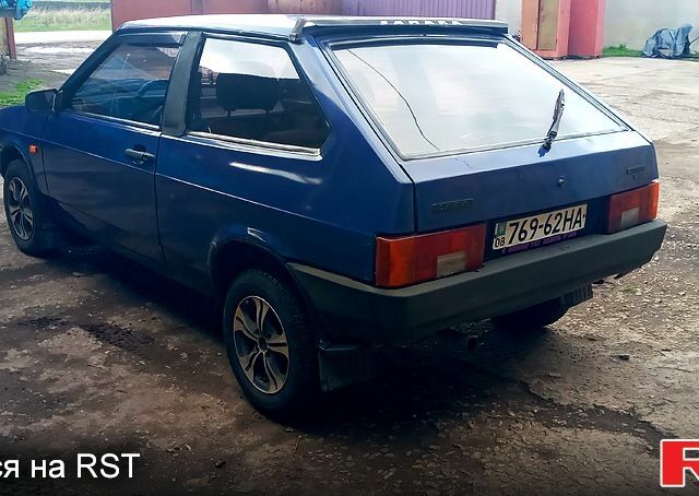 Синий ВАЗ 2108, объемом двигателя 15 л и пробегом 82 тыс. км за 1100 $, фото 4 на Automoto.ua