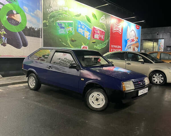 Синий ВАЗ 2108, объемом двигателя 1.3 л и пробегом 50 тыс. км за 600 $, фото 2 на Automoto.ua