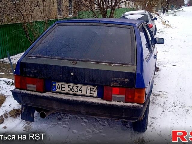 Синий ВАЗ 2108, объемом двигателя 1.5 л и пробегом 120 тыс. км за 650 $, фото 1 на Automoto.ua