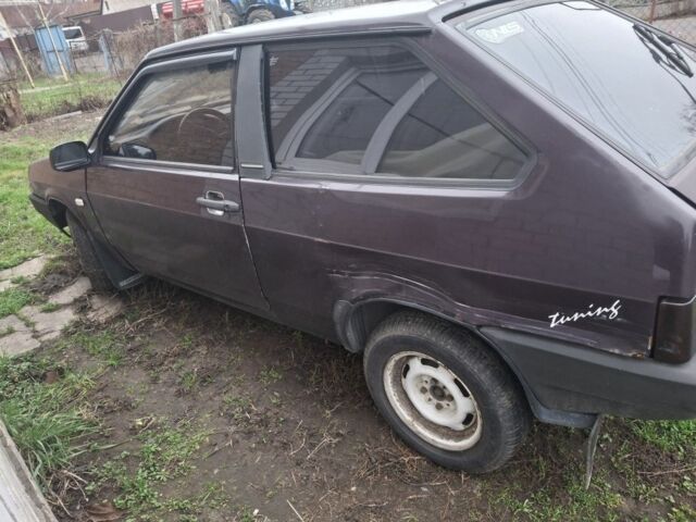 Синий ВАЗ 2108, объемом двигателя 1.5 л и пробегом 300 тыс. км за 800 $, фото 4 на Automoto.ua