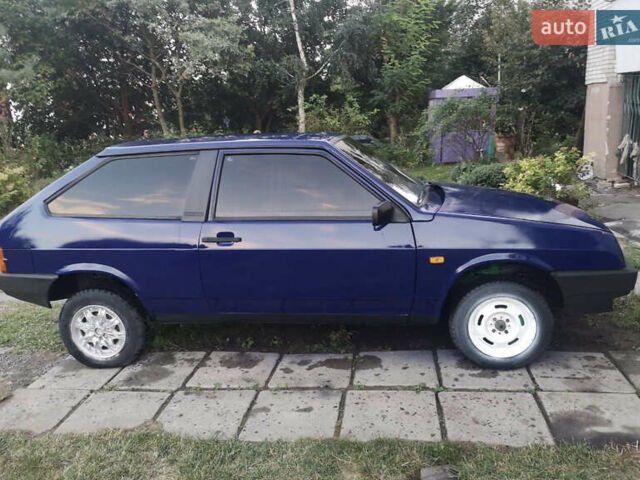 Синий ВАЗ 2108, объемом двигателя 1.3 л и пробегом 50 тыс. км за 600 $, фото 1 на Automoto.ua