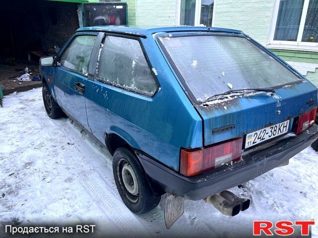 Синий ВАЗ 2108, объемом двигателя 1.5 л и пробегом 0 тыс. км за 400 $, фото 7 на Automoto.ua