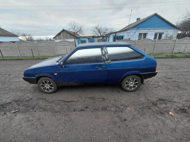 Синий ВАЗ 2108, объемом двигателя 1.5 л и пробегом 100 тыс. км за 1067 $, фото 1 на Automoto.ua