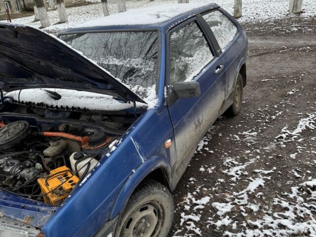 Синий ВАЗ 2108, объемом двигателя 1.3 л и пробегом 450 тыс. км за 358 $, фото 1 на Automoto.ua