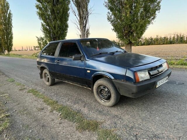 Синій ВАЗ 2108, об'ємом двигуна 1.3 л та пробігом 170 тис. км за 629 $, фото 1 на Automoto.ua
