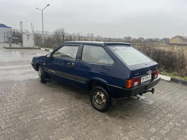 Синий ВАЗ 2108, объемом двигателя 1.3 л и пробегом 120 тыс. км за 1000 $, фото 6 на Automoto.ua