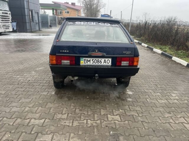 Синий ВАЗ 2108, объемом двигателя 1.3 л и пробегом 120 тыс. км за 1000 $, фото 5 на Automoto.ua