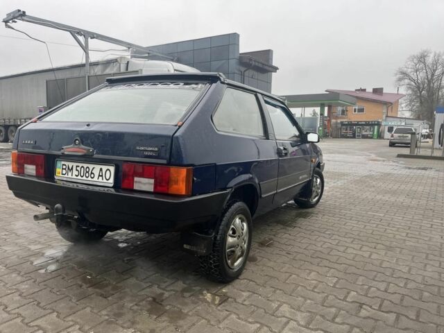 Синий ВАЗ 2108, объемом двигателя 1.3 л и пробегом 120 тыс. км за 1000 $, фото 2 на Automoto.ua