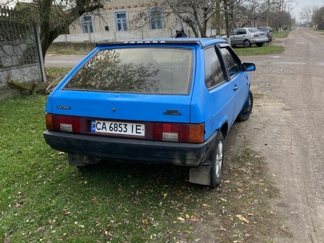 Синий ВАЗ 2108, объемом двигателя 1.3 л и пробегом 2 тыс. км за 834 $, фото 4 на Automoto.ua