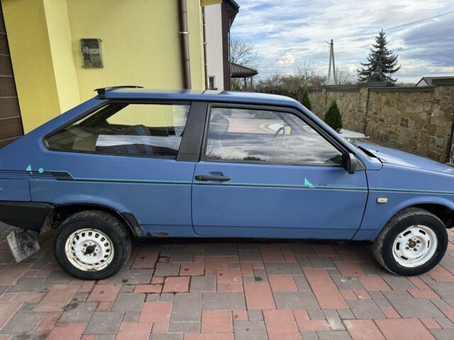 Синий ВАЗ 2108, объемом двигателя 1.3 л и пробегом 267 тыс. км за 900 $, фото 2 на Automoto.ua