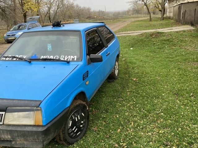 Синий ВАЗ 2108, объемом двигателя 1.3 л и пробегом 2 тыс. км за 834 $, фото 2 на Automoto.ua