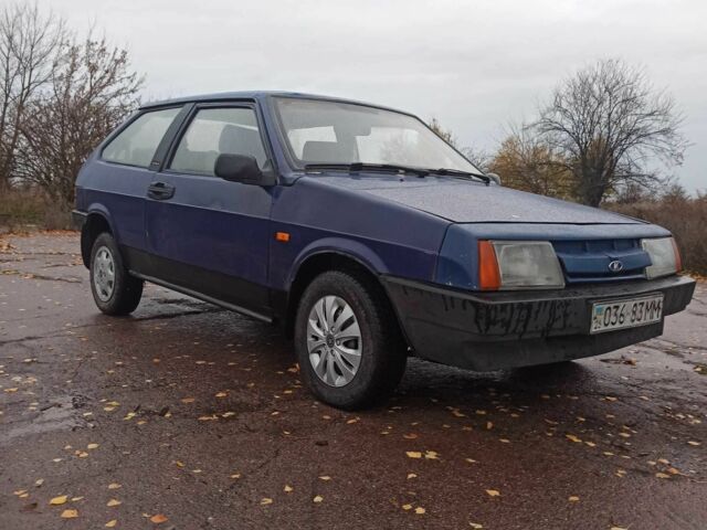 Синий ВАЗ 2108, объемом двигателя 1.5 л и пробегом 1 тыс. км за 550 $, фото 1 на Automoto.ua