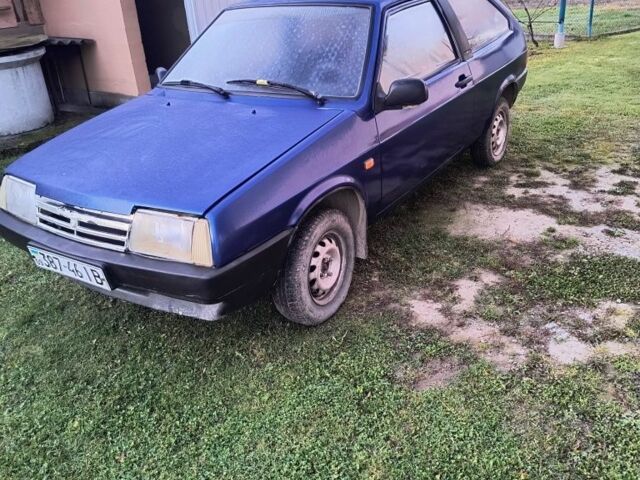 Синий ВАЗ 2108, объемом двигателя 1.5 л и пробегом 150 тыс. км за 600 $, фото 1 на Automoto.ua