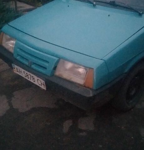 Синий ВАЗ 2108, объемом двигателя 0 л и пробегом 300 тыс. км за 715 $, фото 1 на Automoto.ua