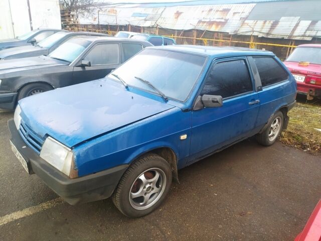 Синий ВАЗ 2108, объемом двигателя 0 л и пробегом 215 тыс. км за 509 $, фото 1 на Automoto.ua