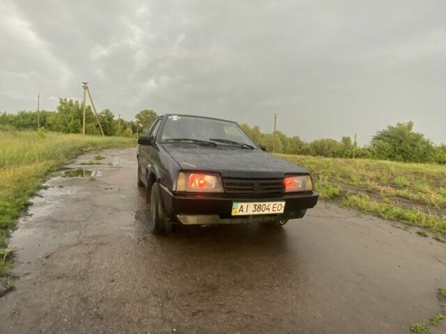 Синий ВАЗ 2108, объемом двигателя 1.6 л и пробегом 75 тыс. км за 601 $, фото 1 на Automoto.ua