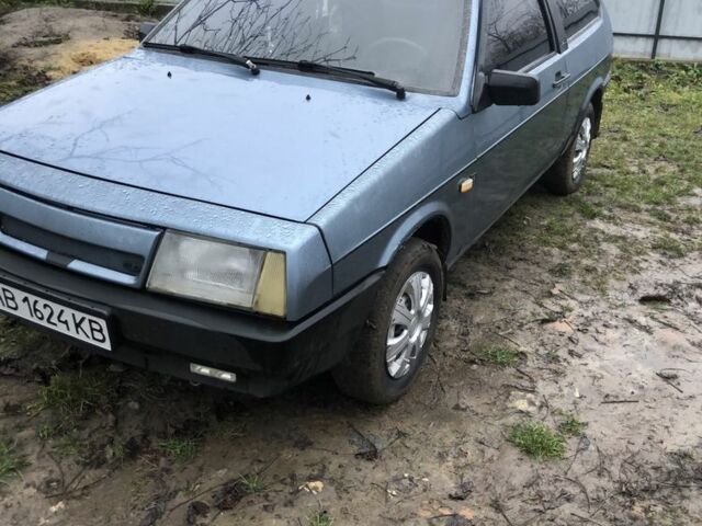 Синий ВАЗ 2108, объемом двигателя 1.1 л и пробегом 100 тыс. км за 1304 $, фото 2 на Automoto.ua