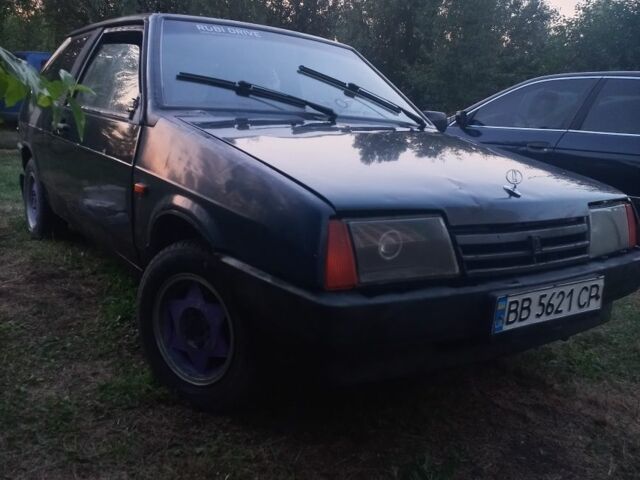 Синий ВАЗ 2108, объемом двигателя 1.3 л и пробегом 100 тыс. км за 480 $, фото 1 на Automoto.ua