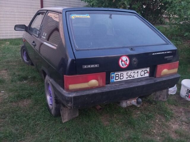 Синий ВАЗ 2108, объемом двигателя 1.3 л и пробегом 100 тыс. км за 480 $, фото 2 на Automoto.ua