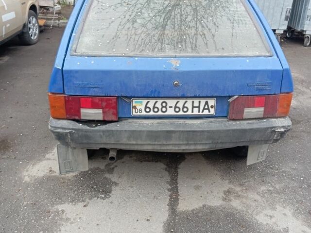 Синий ВАЗ 2108, объемом двигателя 1.3 л и пробегом 54 тыс. км за 556 $, фото 2 на Automoto.ua