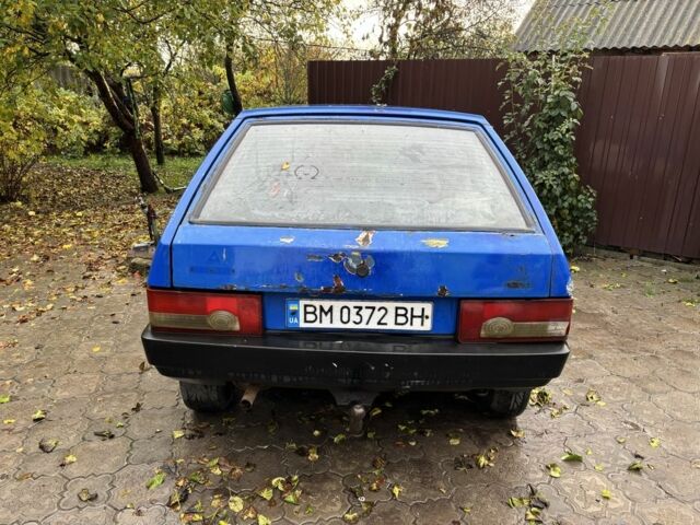 ВАЗ 2108 1987 у Сумах на Automoto.ua Синій ВАЗ 2108, об'ємом двигуна 1.3 л та пробігом 200 тис. км за 428 $, фото 2 на Automoto.ua