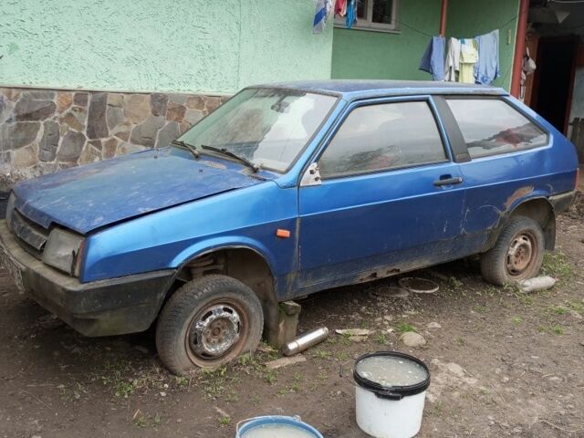 Синий ВАЗ 2108, объемом двигателя 0 л и пробегом 300 тыс. км за 300 $, фото 1 на Automoto.ua