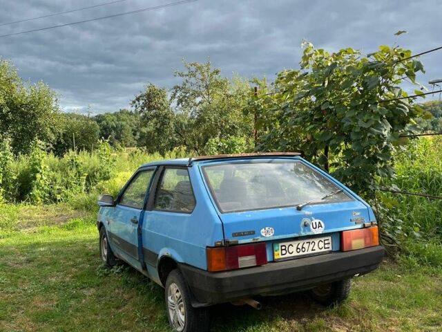 Синий ВАЗ 2108, объемом двигателя 0 л и пробегом 100 тыс. км за 450 $, фото 1 на Automoto.ua