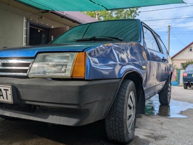 Синий ВАЗ 2108, объемом двигателя 1.5 л и пробегом 153 тыс. км за 361 $, фото 1 на Automoto.ua