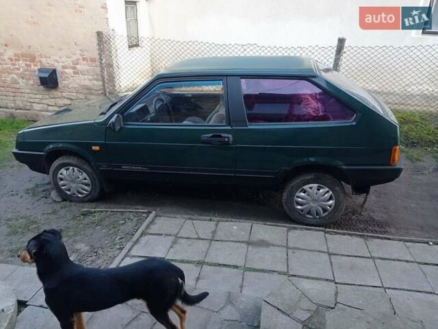 Зеленый ВАЗ 2108, объемом двигателя 1.3 л и пробегом 124 тыс. км за 700 $, фото 1 на Automoto.ua