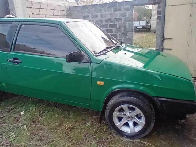 Зеленый ВАЗ 2108, объемом двигателя 1.3 л и пробегом 1 тыс. км за 1250 $, фото 1 на Automoto.ua
