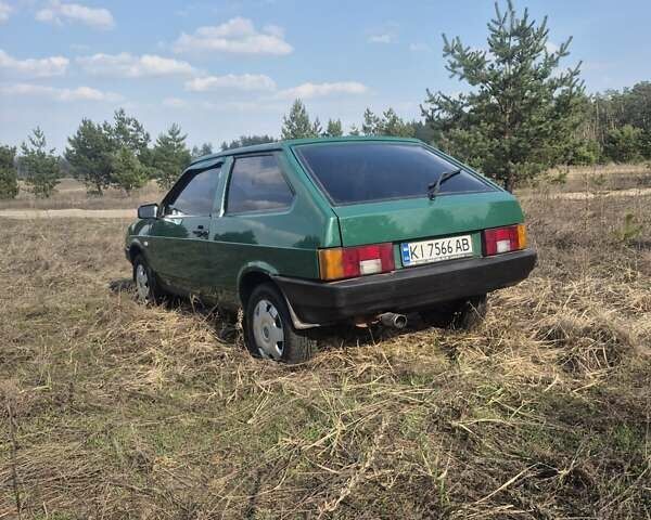 Зеленый ВАЗ 2108, объемом двигателя 1.5 л и пробегом 109 тыс. км за 1400 $, фото 1 на Automoto.ua